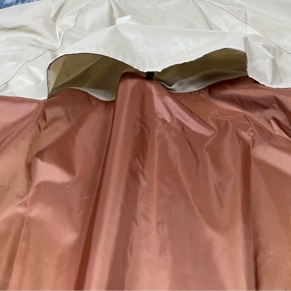 NWT Nike Men’s L Full Zip Brown Tan Windrunner Windbreaker Hooded Jacket Vented - Picture 13 of 16